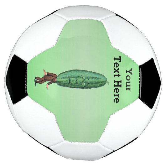 Fantasy Pickle Man Brown Anzug Fußball (Gedreht)