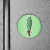 Fantasy Pickle Man Brown Anzug Magnet