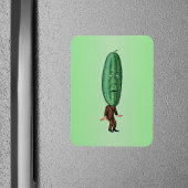 Fantasy Pickle Man Brown Anzug Magnet