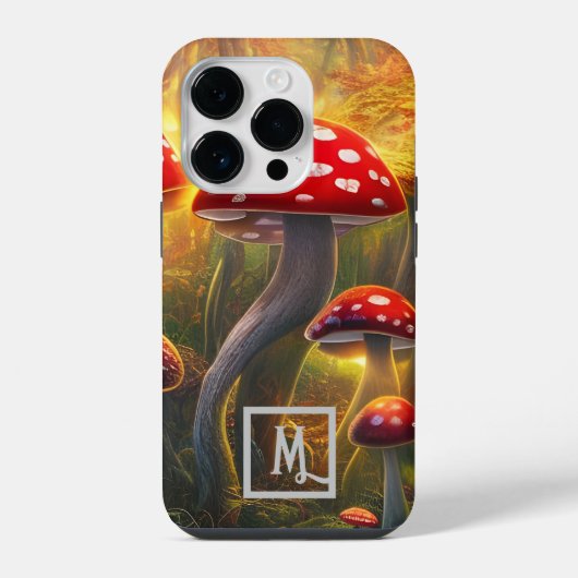 Fantasy-Pilz iPhone Hülle (Rückseite)