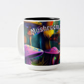 Fantasy-Pilze Kaffeetasse (Vorderseite Links)