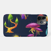 Fantasy-Pilzwaldmuster – Farbige Magie Case-Mate iPhone Hülle (Rückseite (Horizontal))