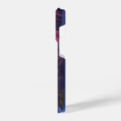 Fantasy Pink Cherry Blossom Tree Pink Moon iPhone Hülle (Linke Seite)