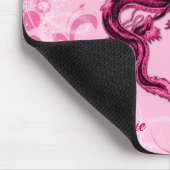 Fantasy Pink Dragonmouse Pad Mousepad (Ecke)