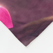 Fantasy Pink Fluffy Kawaii Owl Fleecedecke (Ecke)