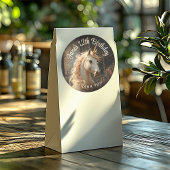 Fantasy Pink Mane Blumenorgel Einhorn Pegasus Verz Runder Aufkleber