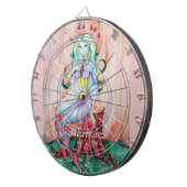 Fantasy Pixie Fairy Thunder_Cove Dartscheibe (Vorderseite rechts)