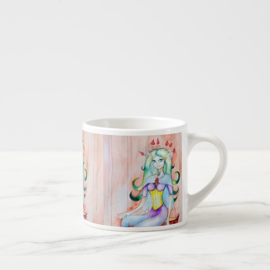 Fantasy Pixie Fairy Thunder_Cove Espressotasse (Rechts)