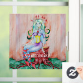 Fantasy Pixie Fairy Thunder_Cove Fensteraufkleber (Zuhause)
