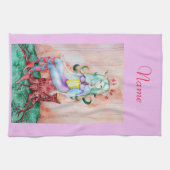 Fantasy Pixie Fairy Thunder_Cove Geschirrtuch (Horizontal)