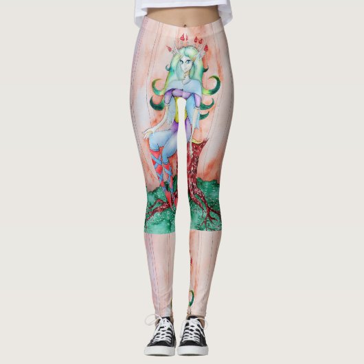 Fantasy Pixie Fairy Thunder_Cove Leggings (Vorderseite)