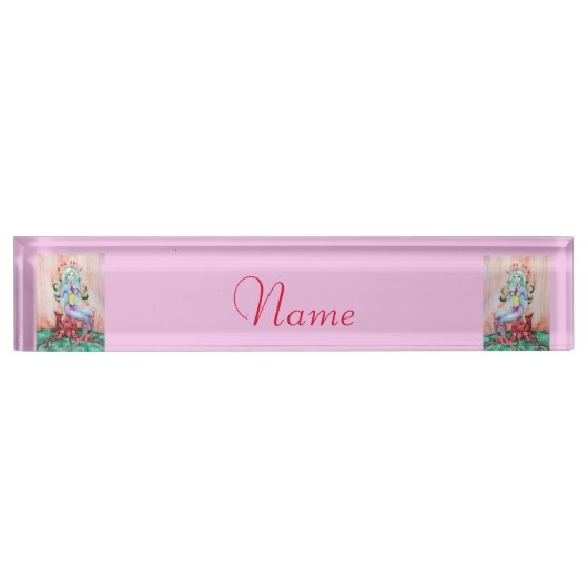 Fantasy Pixie Fairy Thunder_Cove Namensplakette (Vorderseite)