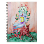 Fantasy Pixie Fairy Thunder_Cove Notizblock (Vorderseite)