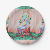 Fantasy Pixie Fairy Thunder_Cove Pappteller (Vorderseite)