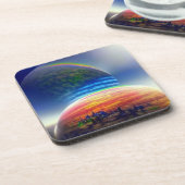 Fantasy Planet Untersetzer (Linke Seite)