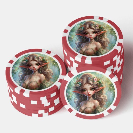 Fantasy Playing Cards Poker Chips (Stapel)