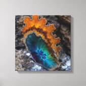 Fantasy Plume Agate Canvas Print Leinwanddruck (Vorderseite)
