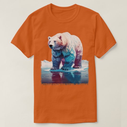 Fantasy Polar Bär T-Shirt (Design vorne)