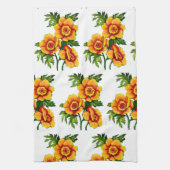 Fantasy Poppies Geschirrtuch (Vertikal)