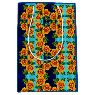 Fantasy Poppies Mittlere Geschenktüte