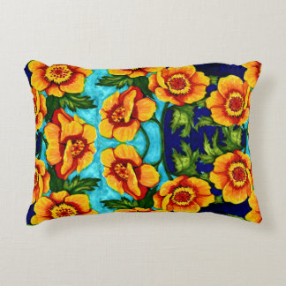 Fantasy Poppies Throw Kissen