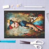 Fantasy Portrait of a Modern Alice DY7L Decoupage Seidenpapier (Handwerk)