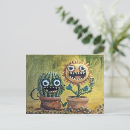 Fantasy Postcard Postkarte (Stehend Vorderseite)