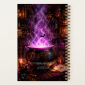 Fantasy-Potion-Hexen-Notizbuch Notizblock (Rückseite)