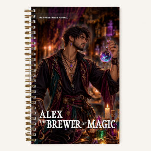Fantasy-Potion-Hexen-Notizbuch Notizblock