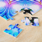 Fantasy Priest Magial Magial Vibrannt Mandela Puzzle (Seite)