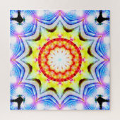 Fantasy Priest Magial Magial Vibrannt Mandela Puzzle (Vertikal)