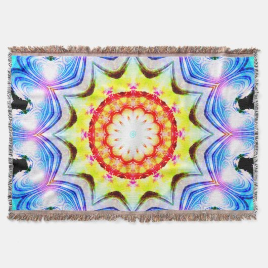 Fantasy Priest Magical Magical Vibranno Mandela Decke (Vorderseite)