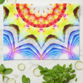 Fantasy Priest Magical Magical Vibranno Mandela Geschirrtuch (Gefaltet)