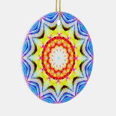 Fantasy Priest Magical Magical Vibranno Mandela Keramik Ornament (Rechts)