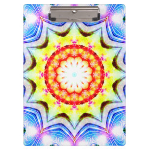 Fantasy Priest Magical Vibrannte Mandela Klemmbrett