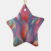 Fantasy Protea Keramikornament (Links)