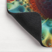Fantasy Psychedelic Snakehole auf einem desolaten  Mousepad (Ecke)