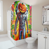 Fantasy Pumpkin Man Duschvorhang (Beispiel)