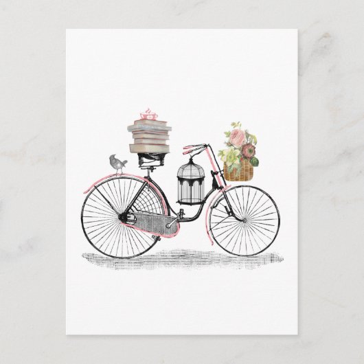 Fantasy Push Bike Postkarte (Vorderseite)