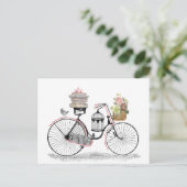 Fantasy Push Bike Postkarte (Stehend Vorderseite)