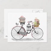 Fantasy Push Bike Postkarte (Vorne/Hinten)