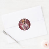 Fantasy Queen 2 Address Labels Runder Aufkleber (Umschlag)