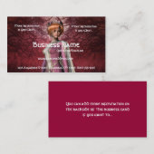 Fantasy Queen Design 2 Business Cards Visitenkarte (Vorne/Hinten)