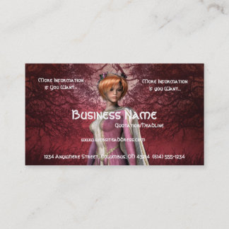 Fantasy Queen Design 2 Business Cards Visitenkarte
