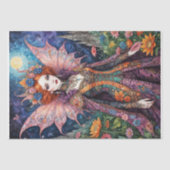 Fantasy Queen of Garden Decoupage Seidenpapier (Vorderseite)