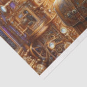 Fantasy Rabbit Mechanischer Steampunk Decoupage Seidenpapier (Ausschnitt)