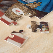 Fantasy Rabbit Tee Party Tier Puzzle (Seite)