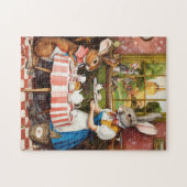 Fantasy Rabbit Tee Party Tier Puzzle (Horizontal)