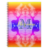 Fantasy Rainbow Forest Dream Deer Notizblock (Vorderseite)