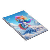 Fantasy Rainbow Unicorn Notizblock (Rechte Seite)